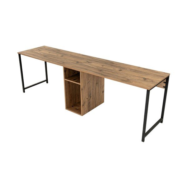 Rašomasis stalas iš pušies 60x240 cm Twin – Kalune Design