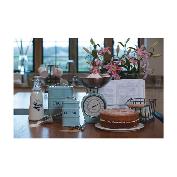 "Kitchen Craft" "Nostalgija" Mėlynas alavinis cukraus indas-image-1