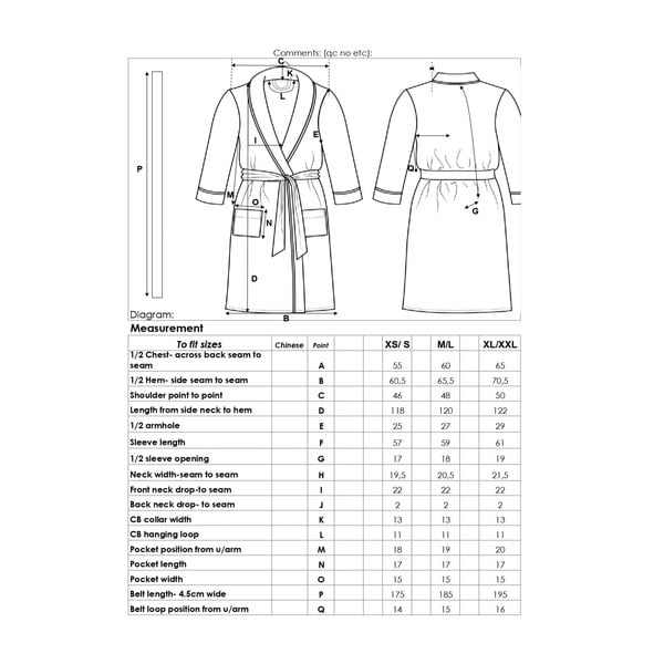 Iš mikropliušo chalatas rožinės spalvos XL/XXL Polyvelvet – Good Morning-image-2