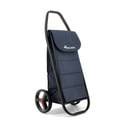 Su ratais pirkinių krepšys 53 l Com Tweed Polar Black Tube – Rolser