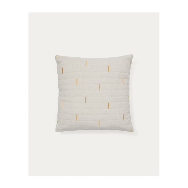 Iš lino mišinio dekoratyvinis pagalvės užvalkalas 45x45 cm Blaina – Kave Home-image-4