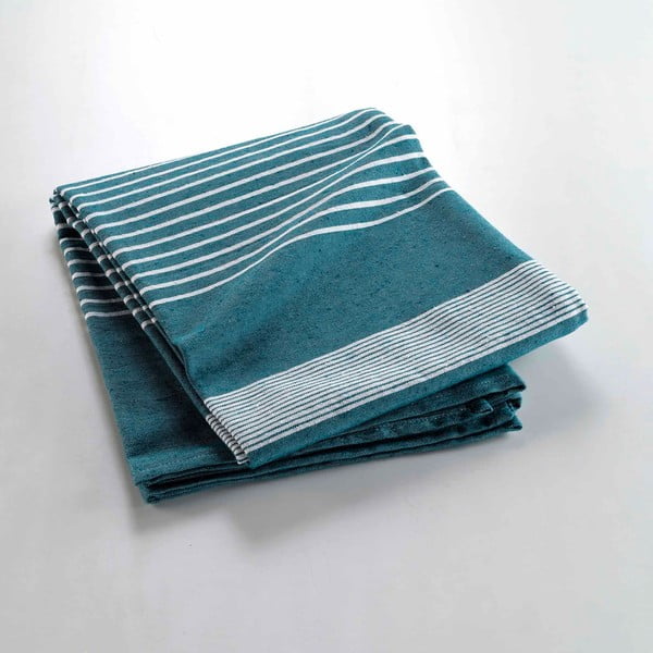 Lovatiesė mėlynos spalvos 220x240 cm Adele – douceur d'intérieur-image-3