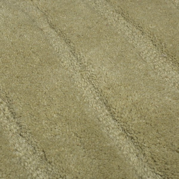 Rankų darbo iš vilnos apvalios formos kilimas khaki spalvos ø 160 cm Mesmerise Sage – Flair Rugs-image-2