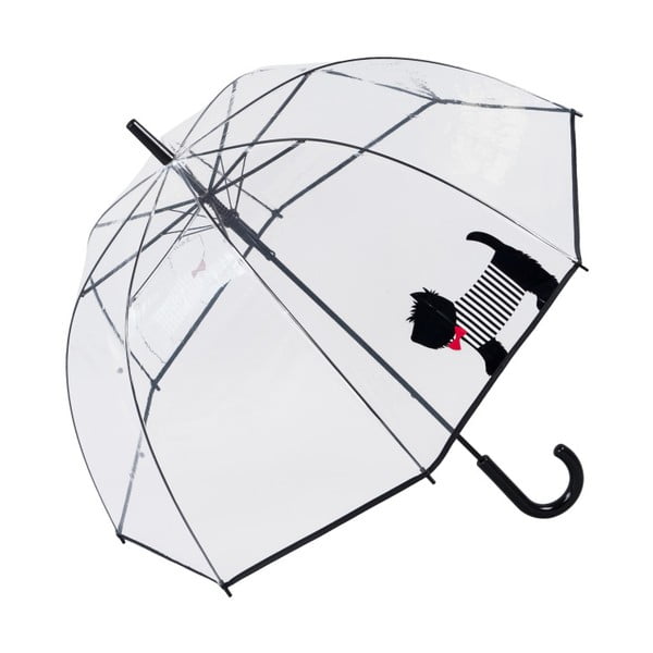 Skaidrus "Ambiance Cute Dog" skėtis, ⌀ 85 cm