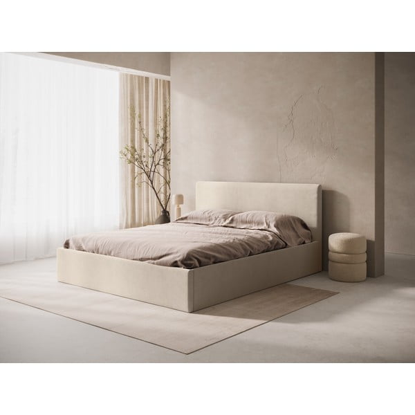 Šviesiai rudos spalvos iš audinio galvūgalis 170,5x100 cm Remo – Micadoni -image-1