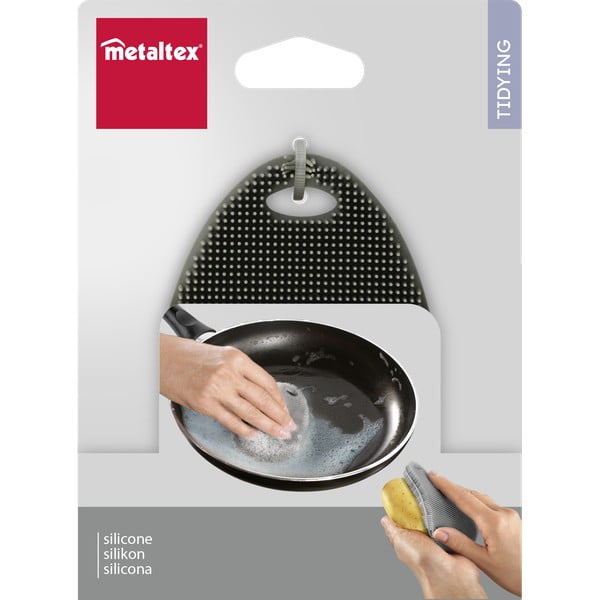 Iš silikonas kempinė indams – Metaltex-image-1