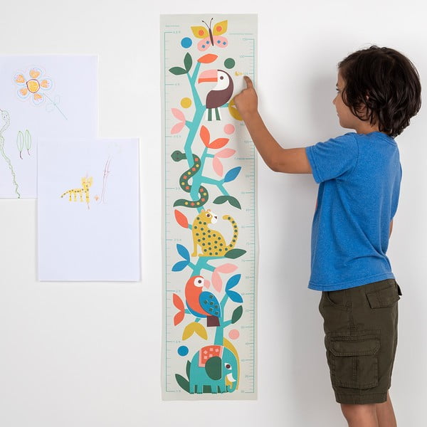 Metras vaikų lipdukas ant sienos 28,5x115 cm Wild Wonders – Rex London-image-1