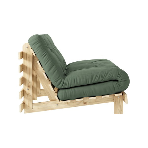 Sulankstoma sofa Karup Design Roots Raw/Olive Green-image-4