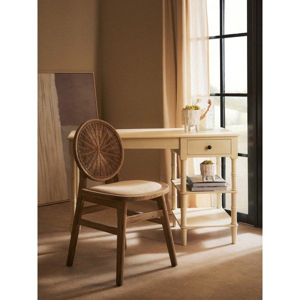 Iš pušies masyvo rašomasis stalas 55x116 cm Heritage – Premier Housewares-image-2