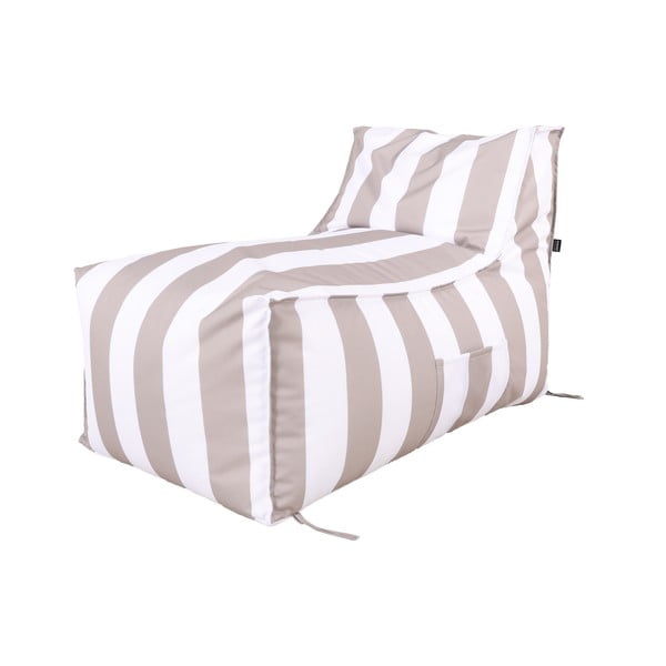 Baltos spalvos/pilkos spalvos sodo sėdmaišis – Bonami Essentials