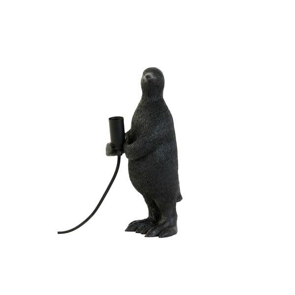 Juoda stalinė lempa (aukštis 34 cm) Penguin - Light & Living