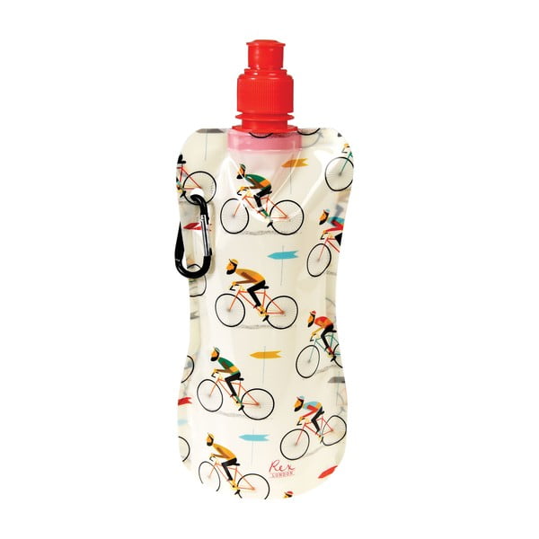 Sulankstomas vandens buteliukas "Rex London Le Bicycle", 480 ml