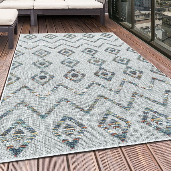 Lauko kilimas šviesiai pilkos spalvos 80x250 cm Bahama – Ayyildiz Carpets-image-1