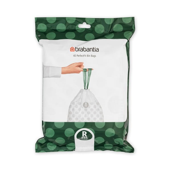 Šiukšlių maišai 40 vnt. 36 l PerfectFit R – Brabantia