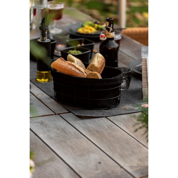 Juoda konditerijos lentyna su stovu Wenko Black Outdoor Kitchen Bela-image-2