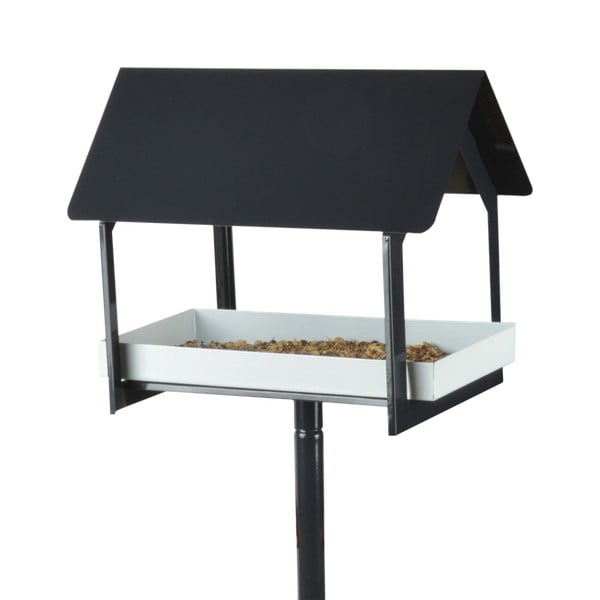 Antracito spalvos metalinis paukščių namelis su kvapu Esschert dizainas, aukštis 126 cm-image-4