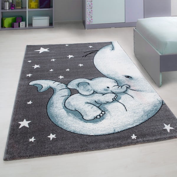 Vaikiškas kilimas mėlynos spalvos/pilkos spalvos 160x230 cm Kids – Ayyildiz Carpets-image-1