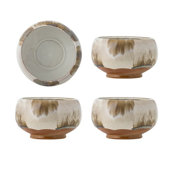 Iš akmens masės maži dubenys 4 vnt. 400 ml Jade – Bloomingville