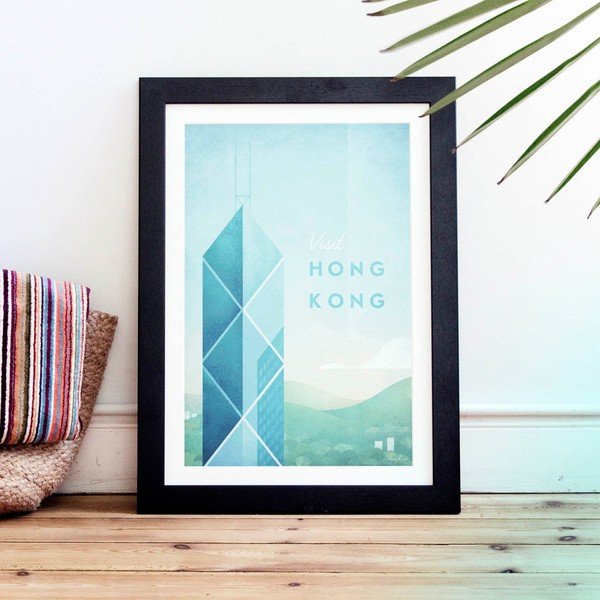 Plakatas Travelposter Hong Kong, A2-image-1