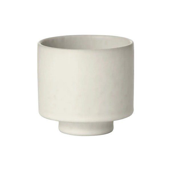 Kreminės spalvos iš molio puodelis kapučino 210 ml Makoto – Blomus