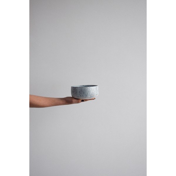 Baltai juodas akmens masės dubuo ÅOOMI Mess, ø 15 cm-image-2