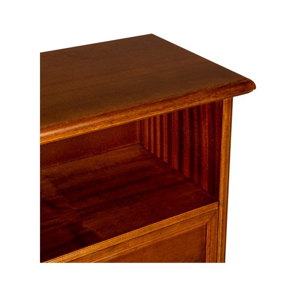 Rudas naktinis staliukas "Evergreen House Bed Time-image-2