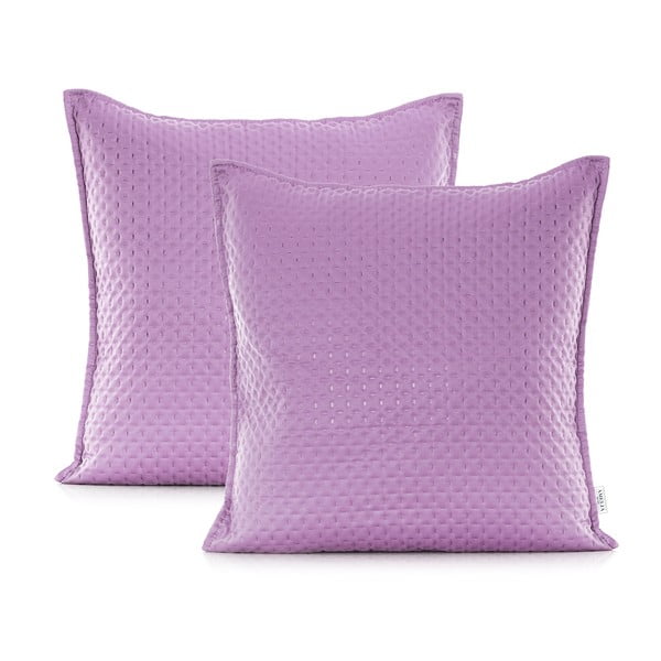 Šviesiai violetinės spalvos užvalkalas "DecoKing Carmen", 45 x 45 cm