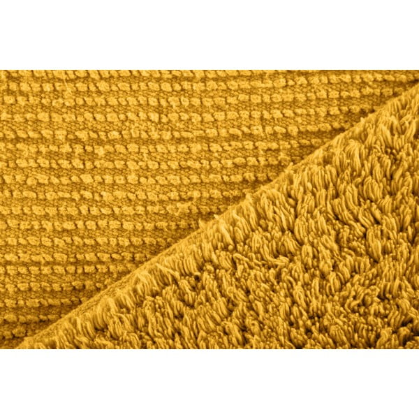 Ochros geltonos spalvos vonios kilimėlis 50x45 cm Riva - Tiseco Home Studio-image-1