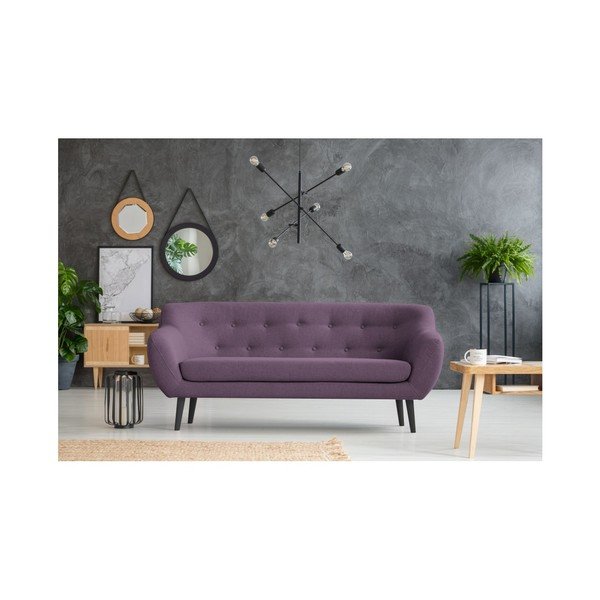 Violetinė sofa Mazzini Sofas Piemont, 188 cm-image-4
