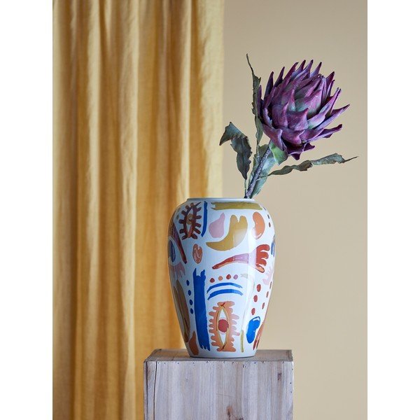 Iš akmens masės vaza (aukštis 32 cm) Horus – Bloomingville-image-3