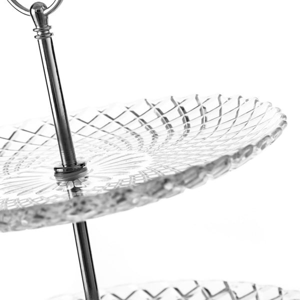 Iš stiklo  desertų stovas Harlequin – Casa Selección-image-2