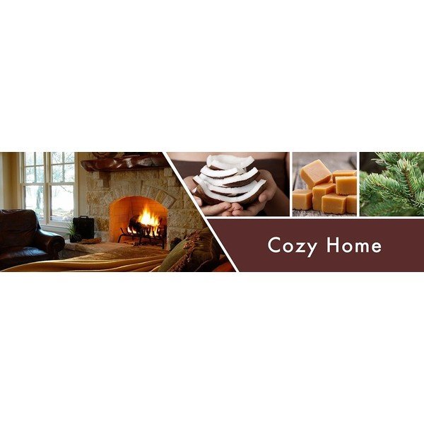 Kvapnioji žvakė stikliniame indelyje Goose Creek Cozy Home, 75 val. degimo trukmė-image-1