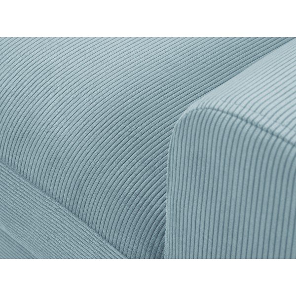 Šviesiai mėlyna sofa-lova Kooko Home Jazz, kairysis kampas-image-1