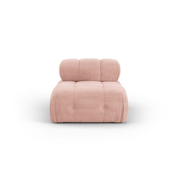 Modulinė sofa šviesiai rožinės spalvos Ferento – Cosmopolitan Design