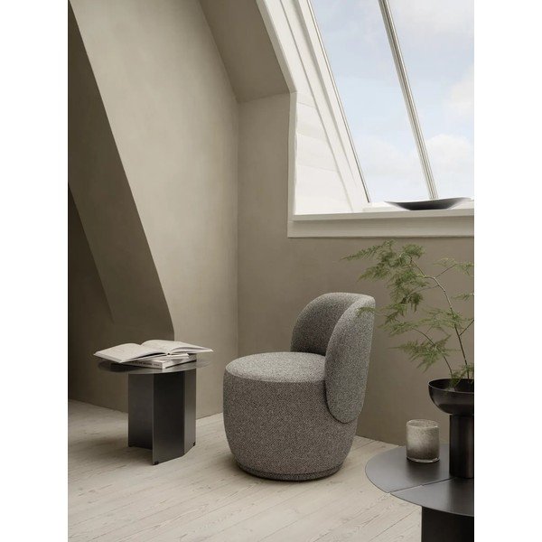 Pilkos spalvos iš nerūdijančio plieno vaza (aukštis 21 cm) Miyabi – Blomus-image-2