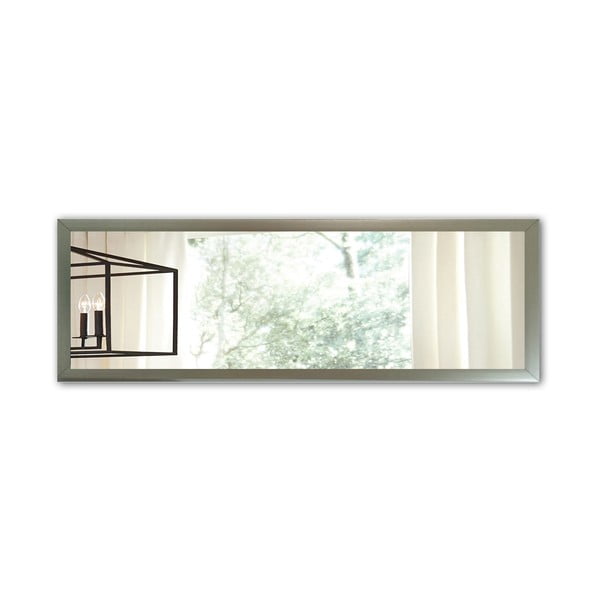 Sieninis veidrodis su sidabro spalvos rėmu Oyo Concept, 105 x 40 cm