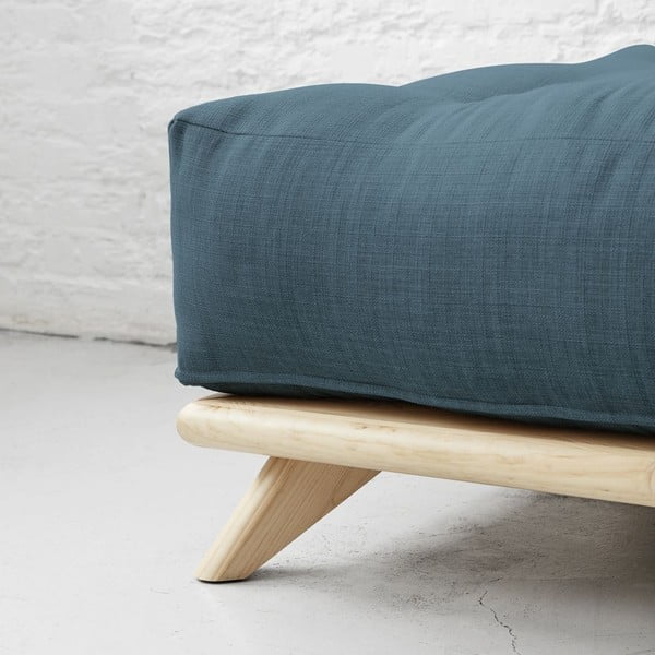 Sofa "Senza Natural/Deep Blue-image-1