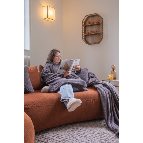 Iš mikropliušo dekoratyvinė pagalvėlė 45x45 cm Cocoon – Tiseco Home Studio-image-1