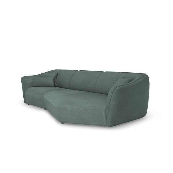 Iš boucle kampinė sofa turkio spalvos Tokyo – Cosmopolitan Design-image-2