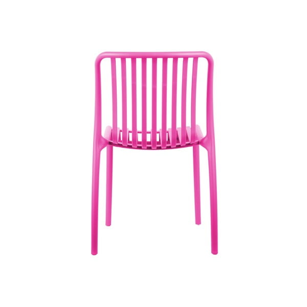 Rožinės spalvos iš plastiko valgomojo kėdė Glee – Leitmotiv-image-1