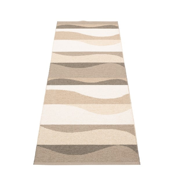 Rudos spalvos/smėlio spalvos lauko kilimas 70x200 cm Urvi Earth – Pappelina-image-2