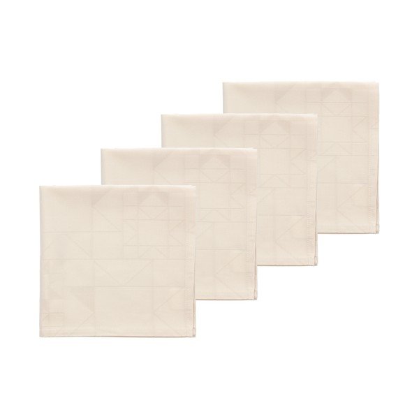 Iš tekstilės servetėlės 4 vnt. Star Damask – Södahl