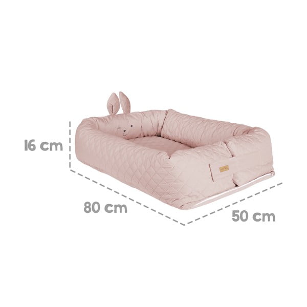 Vaikiškas lopšys rožinės spalvos Roba style – Roba-image-3