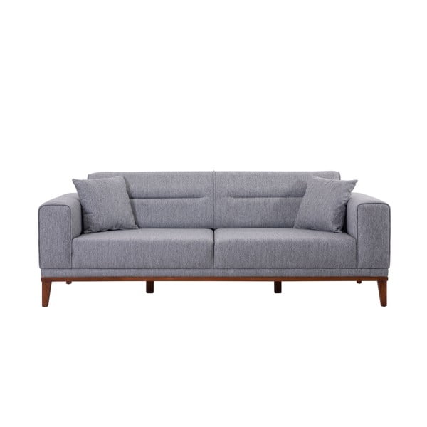 Sulankstoma sofa pilkos spalvos 223 cm Liones – Artie