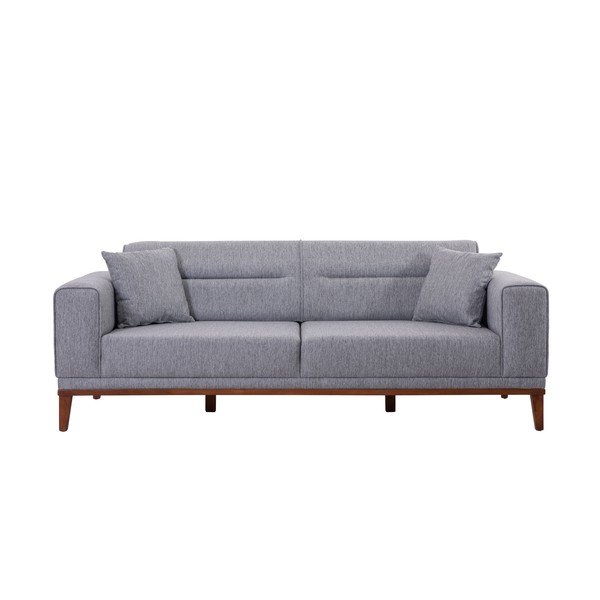 Sulankstoma sofa pilkos spalvos 223 cm Liones – Artie