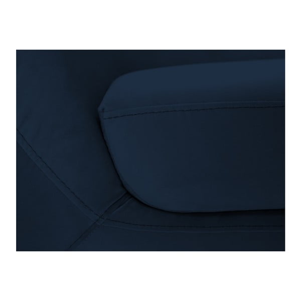 Tamsiai mėlyna dviejų vietų sofa Mazzini Sofas Amelie-image-3