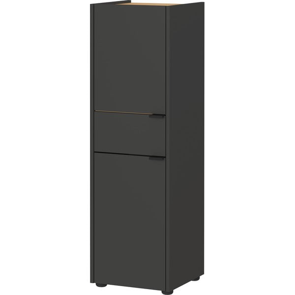 Aukšta vonios daiktadėžė antracito spalvos 34x111 cm Forano – Germania-image-1