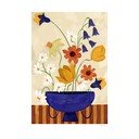 Plakatas 30x40 cm Colourful Bunch in Blue Vase – Frankie Penwill – The Poster Club