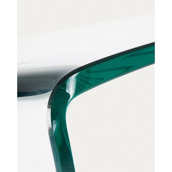 Iš stiklo šoninis stalas 60x60 cm Burano – Kave Home-image-2