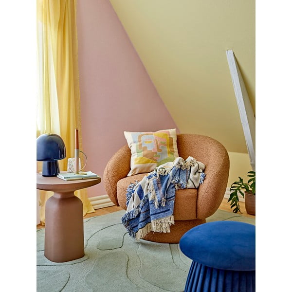 Iš perdirbtos medvilnės antklodė ir pledas 130x160 cm Toscana – Bloomingville-image-1